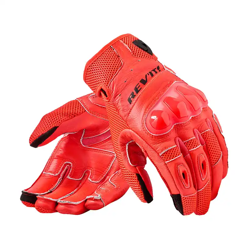 Compra Oggi Stesso Guanti Rev'It Ritmo rosso fluo-S