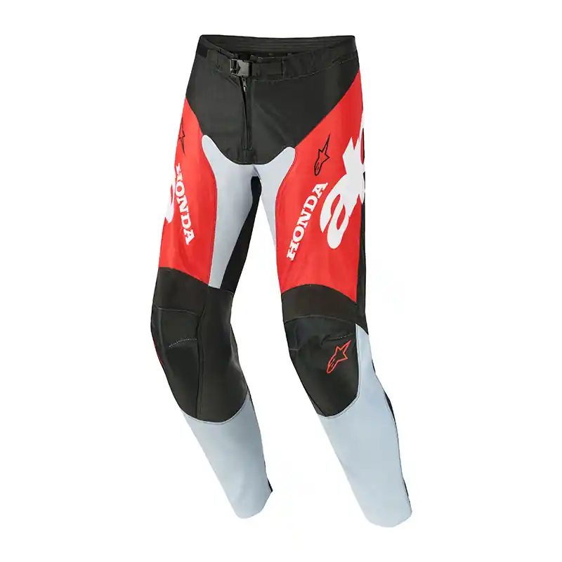 Pagamento Sicuro Pantaloni Alpinestars Honda Racer Veil rosso-28