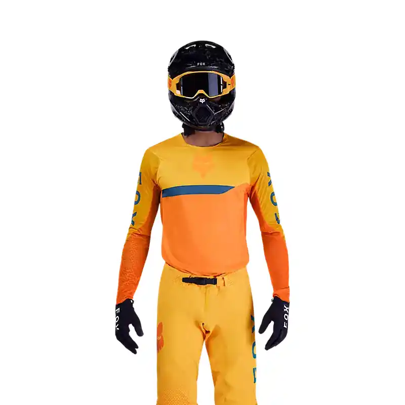 Professionale Completo Fox Flexair Fracture tangerine-M-32