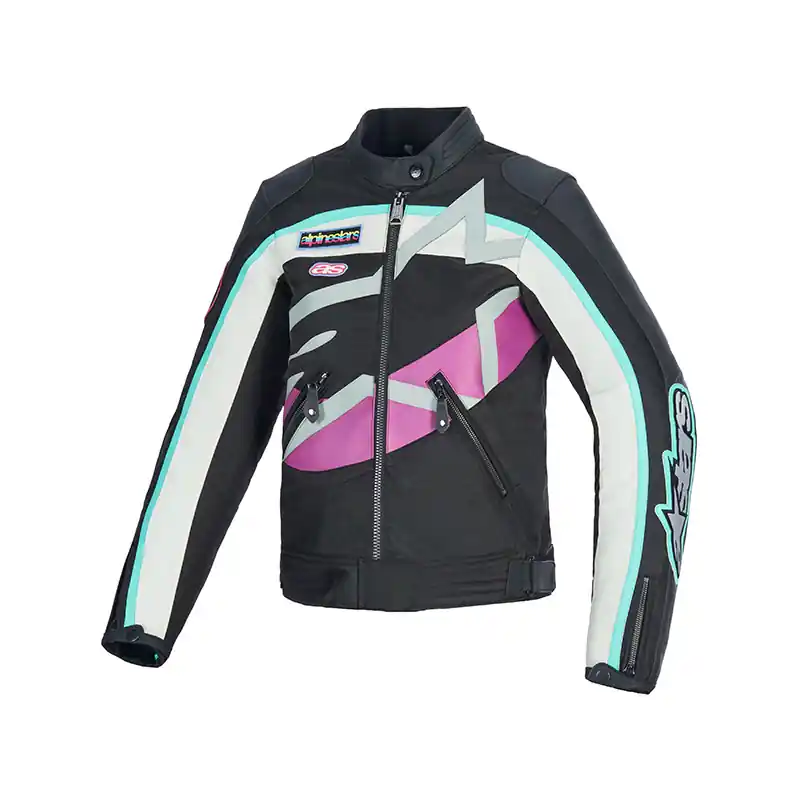 Giacca Donna Alpinestars Idles bianca viola-XS Prezzo Ridotto