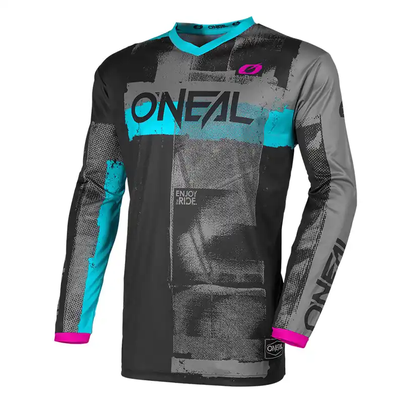 Esclusivo Maglia Donna O Neal Element Roller V.26 cyan-M