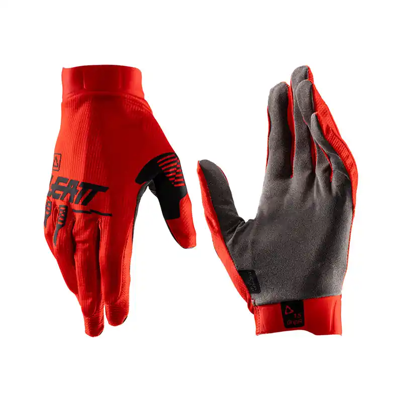 Guanti Leatt Moto 1.5 GripR V26 rosso-S Più Venduto