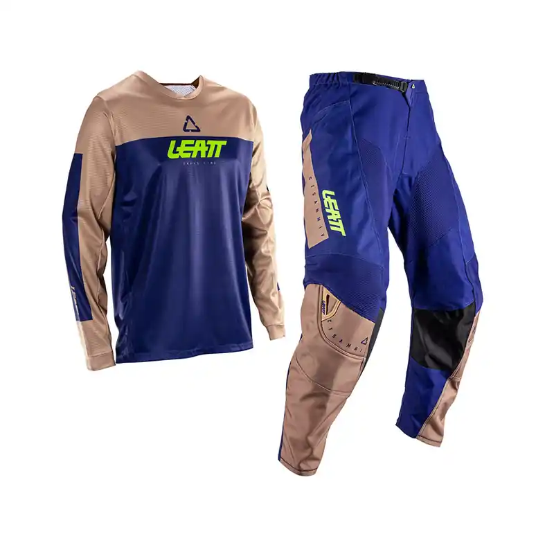 Vendita Finale Completo Leatt Ride Kit Moto 3.5 marrone-M