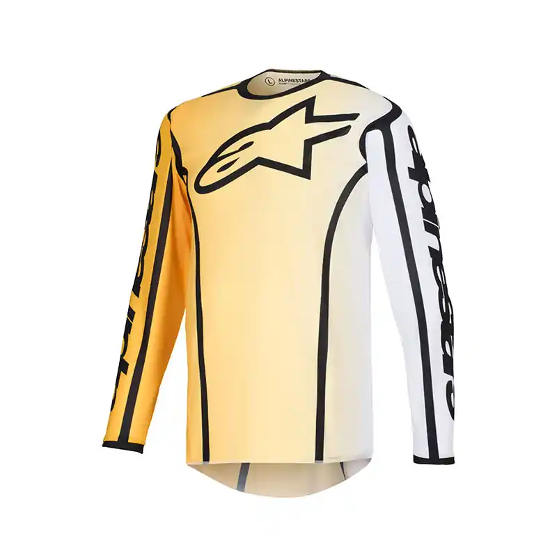 Spedito Oggi Maglia Alpinestars Fluid Apex 2026 giallo-S