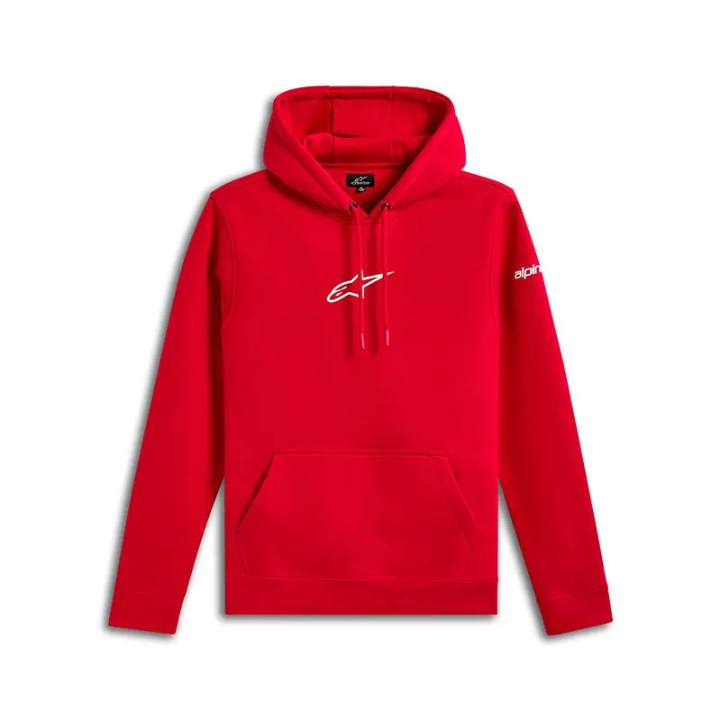 Sconto Felpa Alpinestars Frontal rosso-S