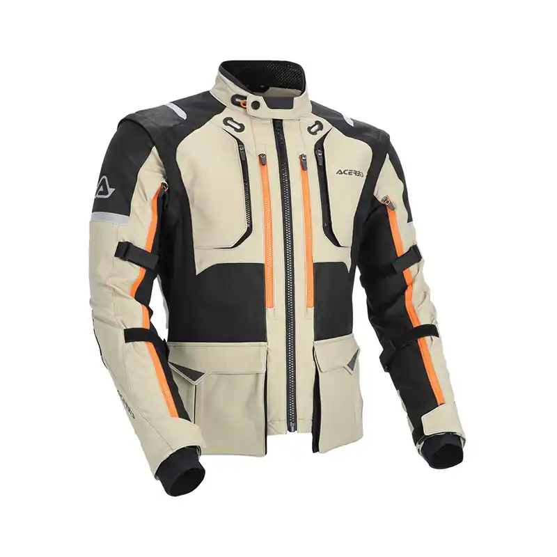 Compra Online Giacca Acerbis Rally Pro beige nero-S