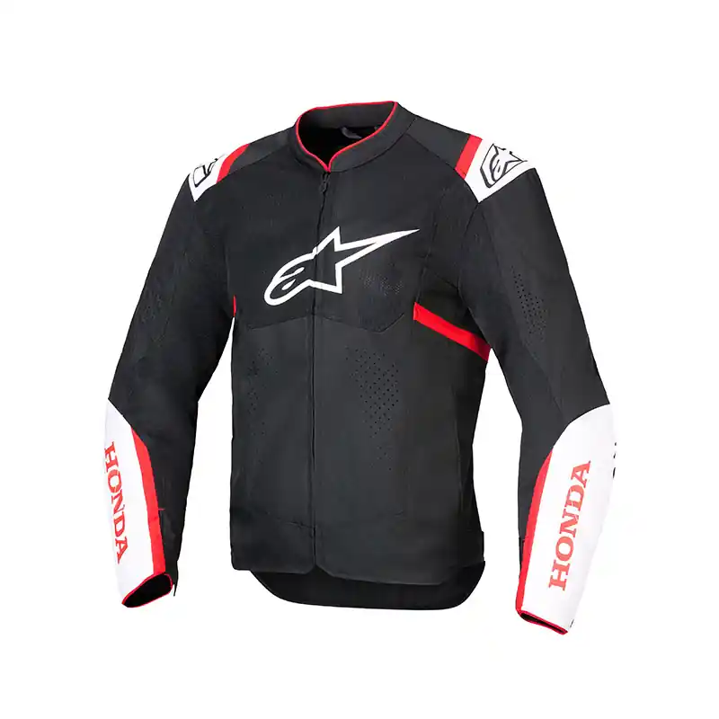 Promozione Esclusiva Giacca Alpinestars Honda T-SPS Air V2 bianco rosso-S