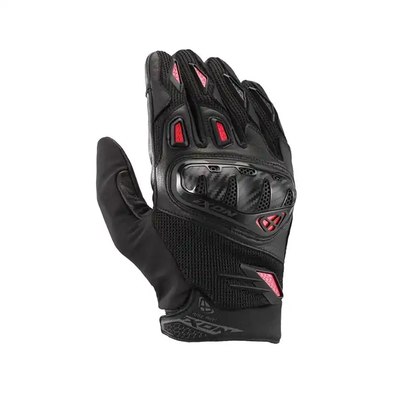 Offerta Speciale Guanti Ixon Rise Air 2 nero rosso-S