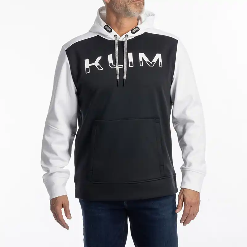 Felpa Klim Petrol Pullover nero bianco-S Offerta Del Giorno