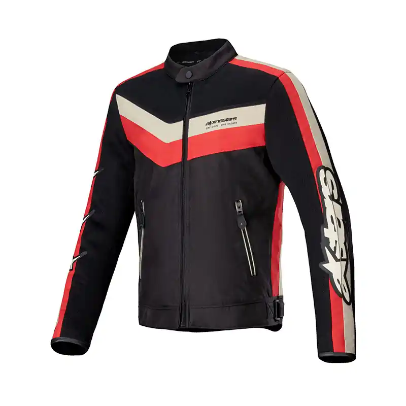 Di Tendenza Giacca Alpinestars T-Dyno Air nero rosso-S