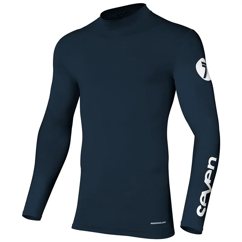 A Buon Prezzo Maglia Seven Zero Compression navy-S