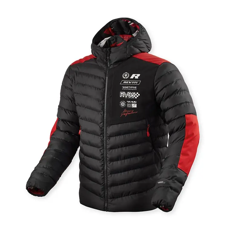 Giacca Rev'It Payload nero rosso-S Più Venduto