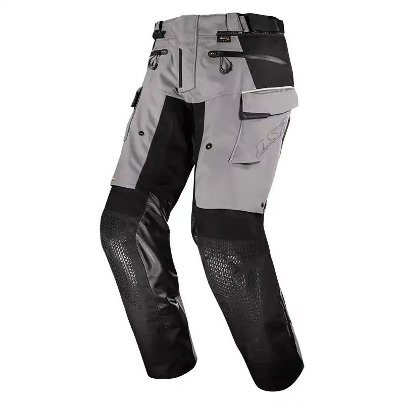 Offerta Lampo Pantaloni LS2 Apollo nero grigio scuro-S