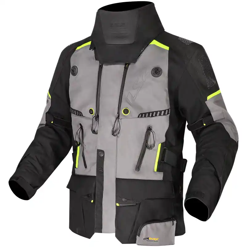 Giacca LS2 Apollo nero grigio giallo-S Ultimissimo Modello
