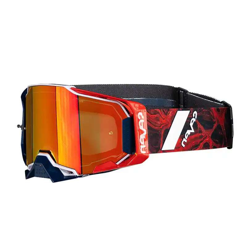 Maschera 100% x Seven Armega Onyx rosso navy- Miglior Prezzo