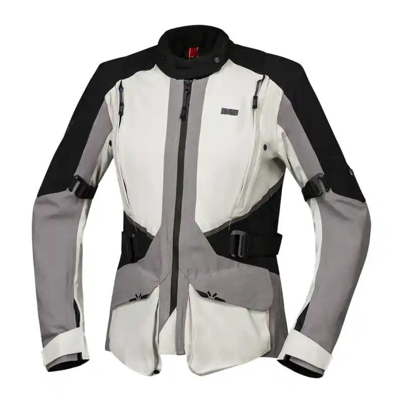 Professionale Giacca Donna Ixs Tourster-STX 1.0 grigio-XS