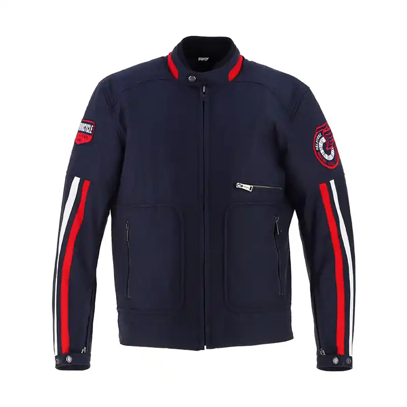 Giacca Helstons Vulcan blu rosso bianco-S Prezzo Di Fabbrica
