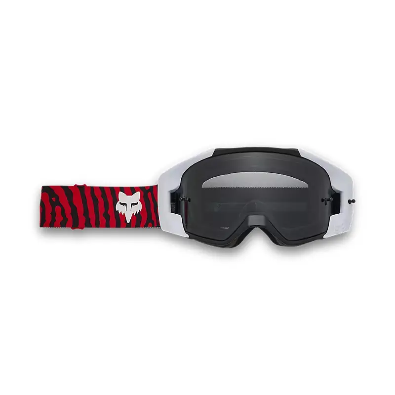 Maschera Fox Vue Impression rosso fluo- Pagamento Sicuro