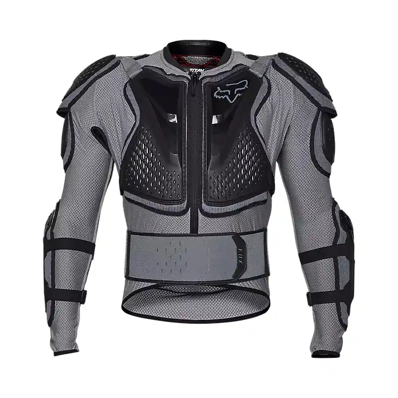 Ultime Pezzi Pettorina Fox Titan Sport cloud grigio-M