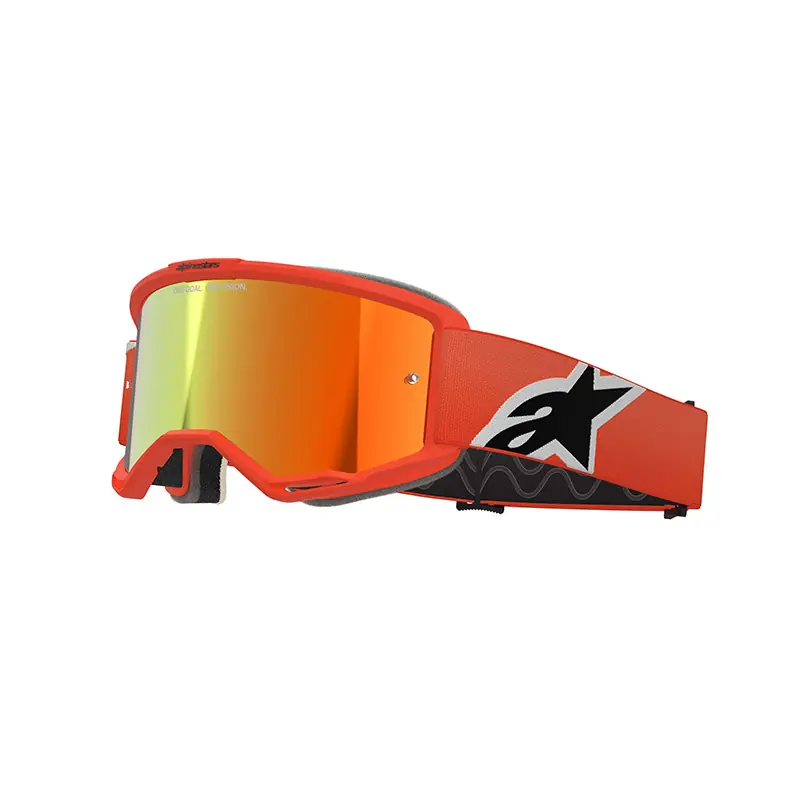 Prezzo Conveniente Maschera Alpinestars Vision 5 Corp arancio rosso-