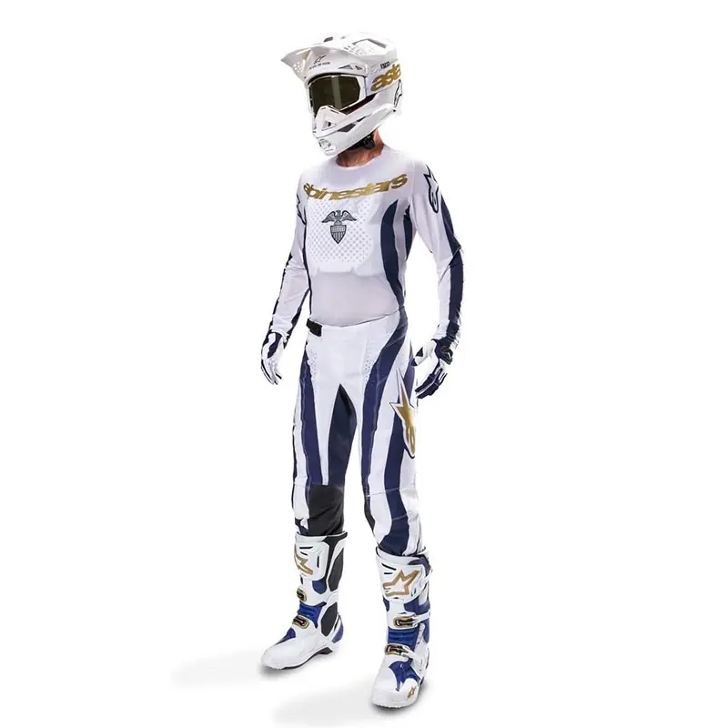 Pagamento Sicuro Completo Alpinestars Techstar LE Dress Whites Tropical-XL-34