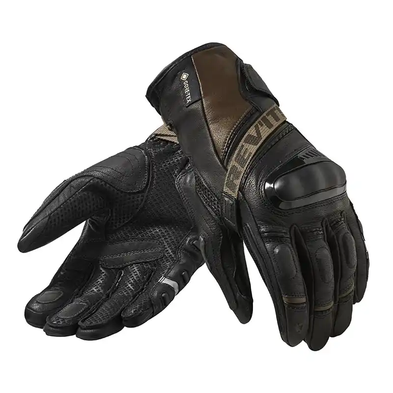 Guanti Rev'It Dominator 3 GTX nero sabbia-S Di Tendenza