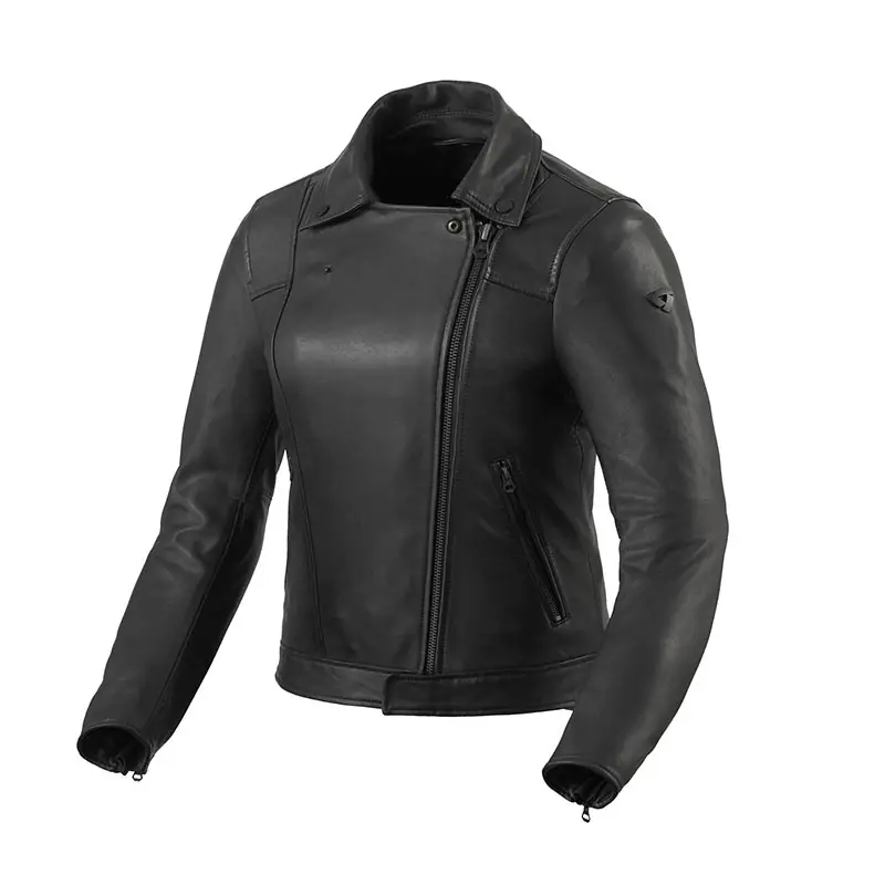 Giacca Pelle Donna Rev'It Liv nero-EU-34 Compra Oggi Stesso