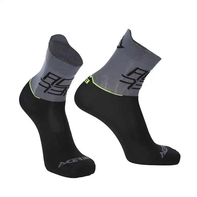 Offerta Limitata Calze Acerbis MTB Light grigio giallo-S/M