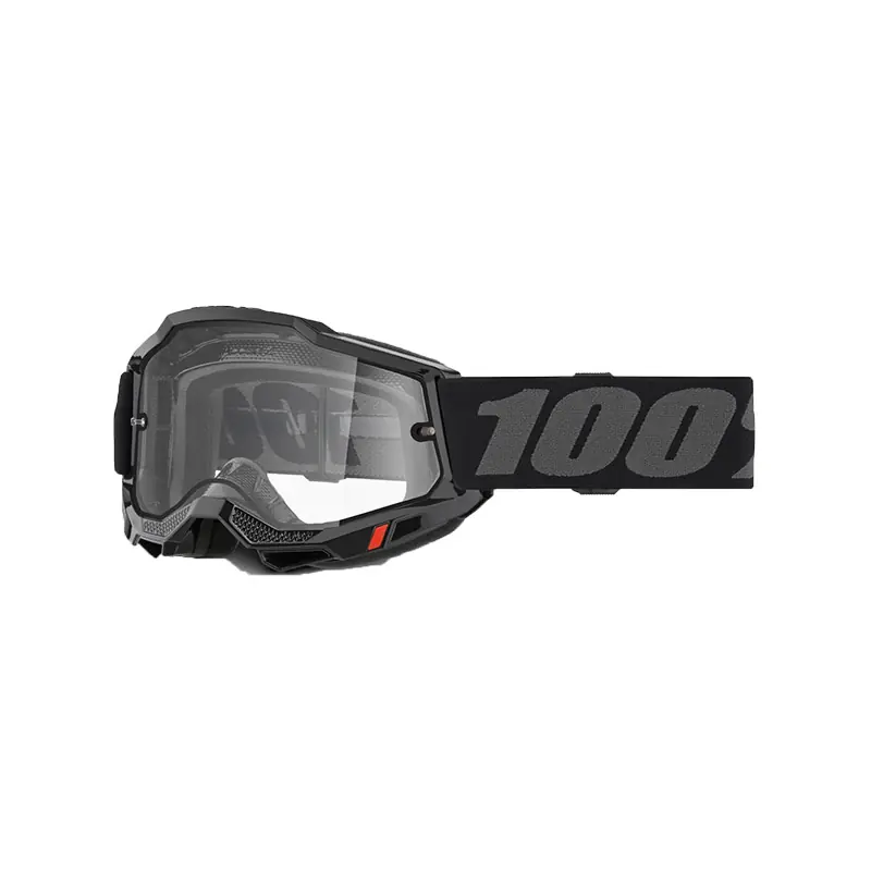 Maschera 100% Accuri 2 Enduro nero- Promo Stagionale