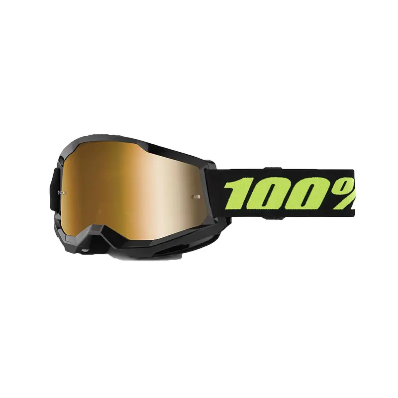 Sconto Maschera 100% Strata 2 Solar Eclipse specchiato oro-