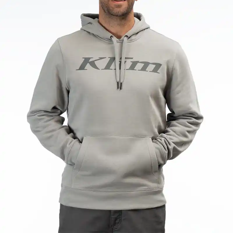 Offerta Speciale Felpa Klim Pullover Hoodie grigio-2XL