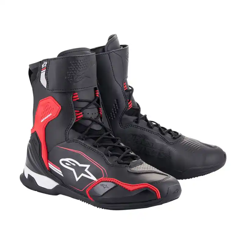 Saldi Scarpe Alpinestars Superfaster rosso bianco-8