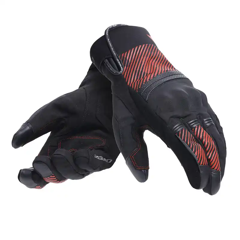 Esclusivo Guanti Dainese Fulmine D-Dry rosso-XL