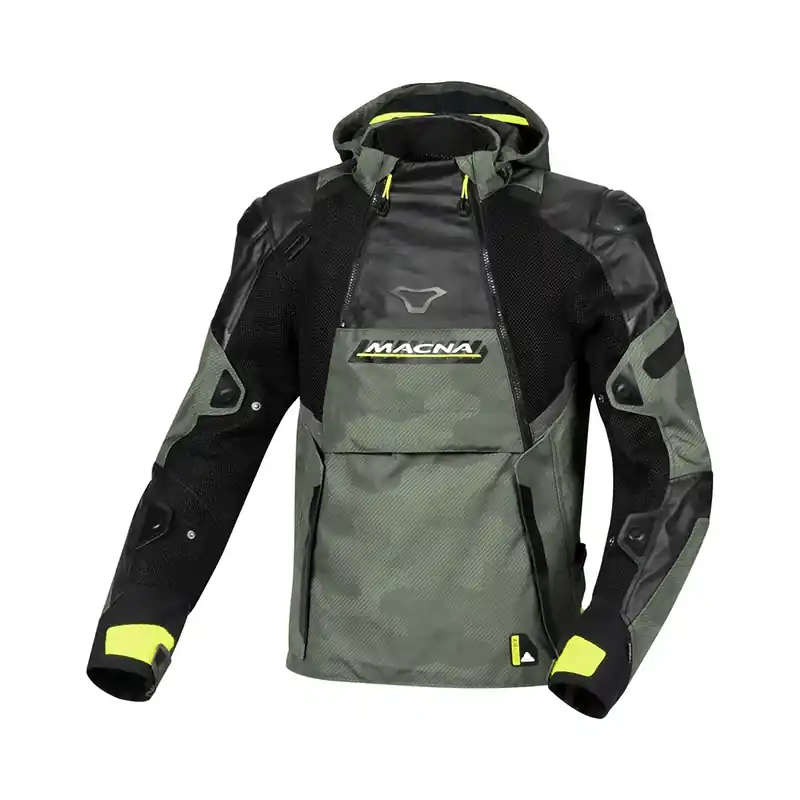 Giacca Macna Bradical verde nero giallo-M Bestseller
