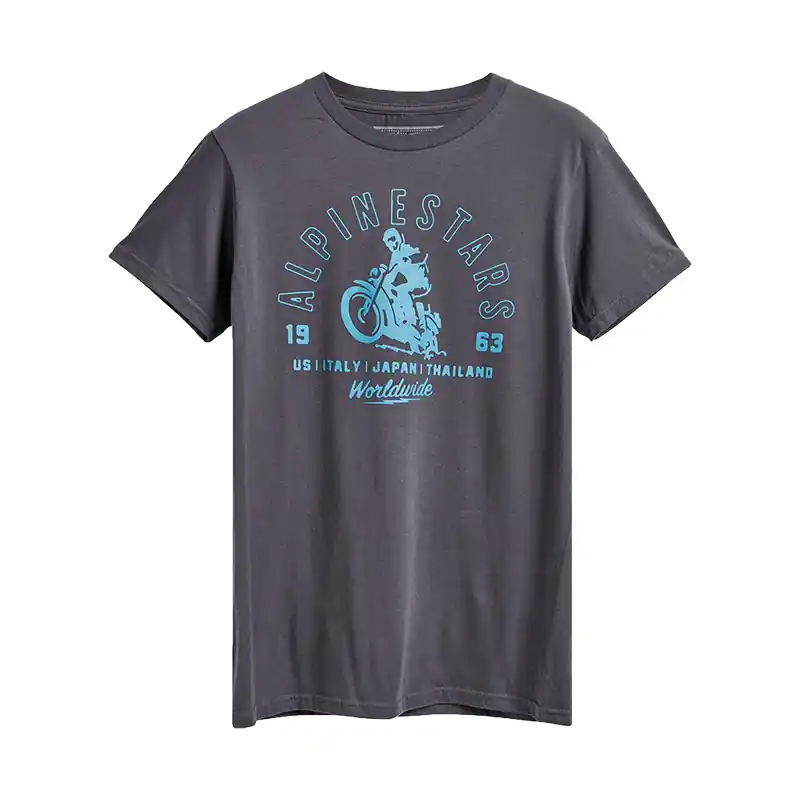 Non Perdere T Shirt Alpinestars Sander charcoal-L