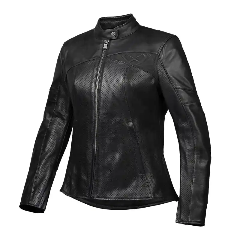 Giacca Pelle Donna Ixon Cranky Air nero-M Prezzo Scontato