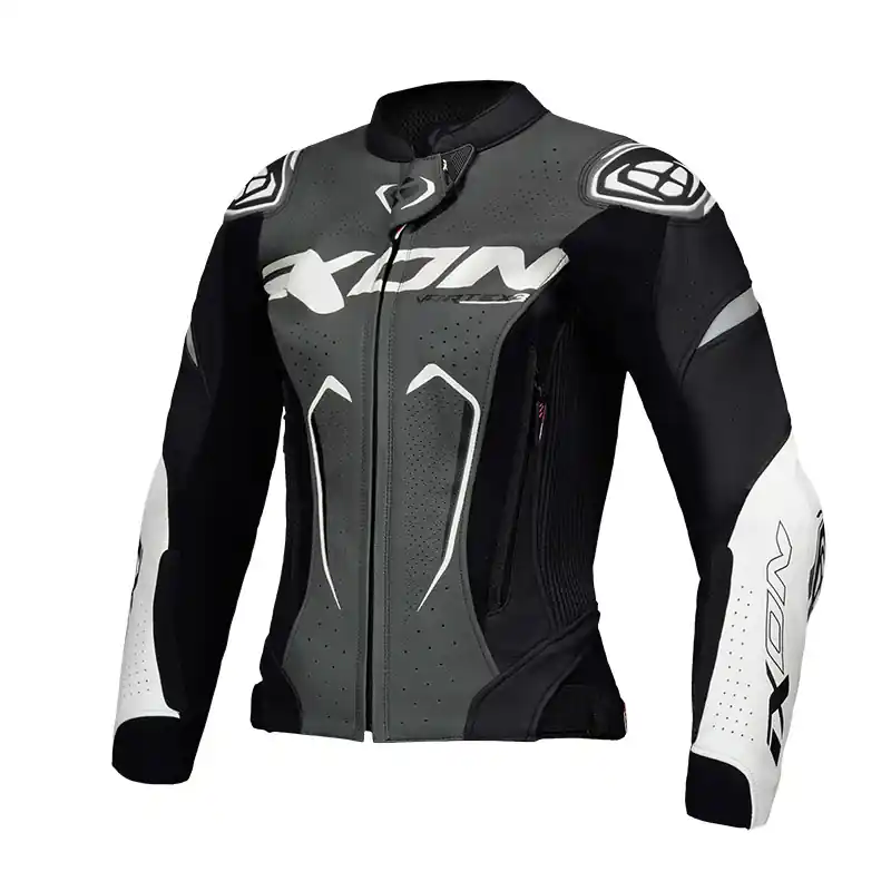 Giacca Pelle Donna Ixon Vortex 3 nero antracite-S Solo Oggi