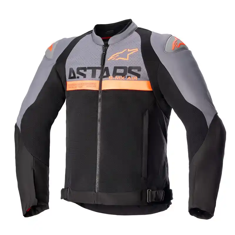 Spedizione Espresso Giacca Alpinestars SMX Air grigio nero arancio-3XL