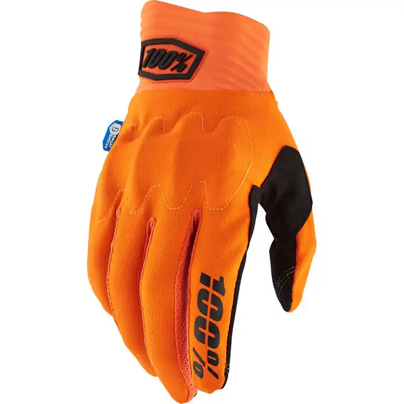 Guanti 100% Cognito Smart Shock arancio-S Affare