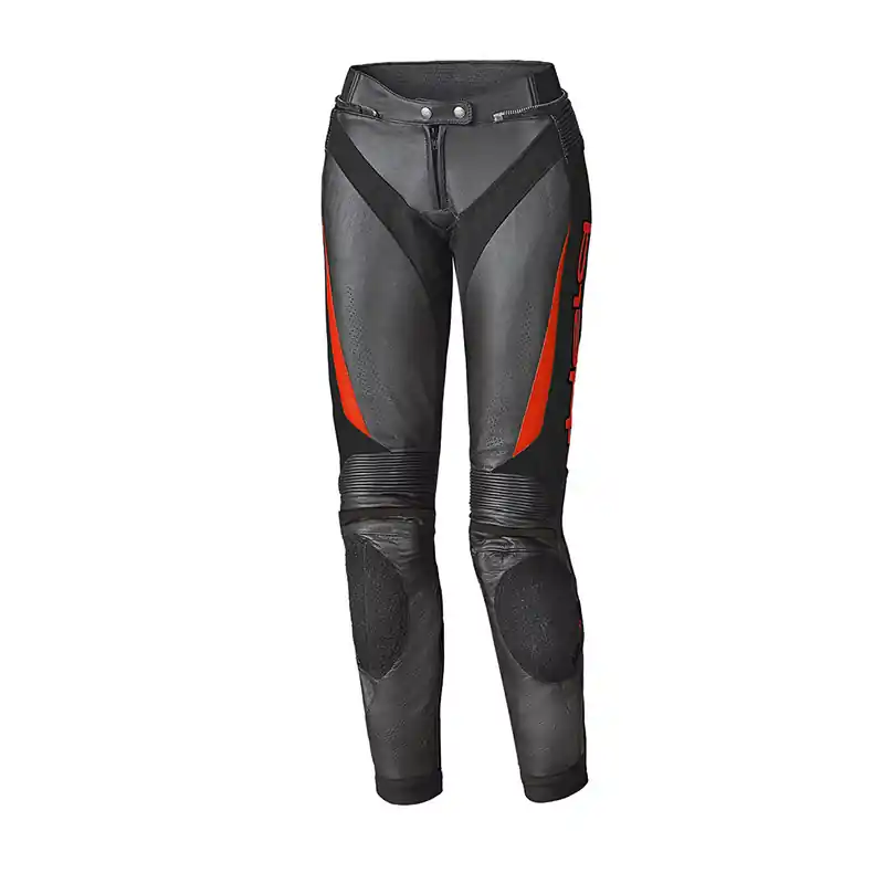 Pantaloni Pelle Donna Held Lane 2 nero rosso-34 Vendita Finale