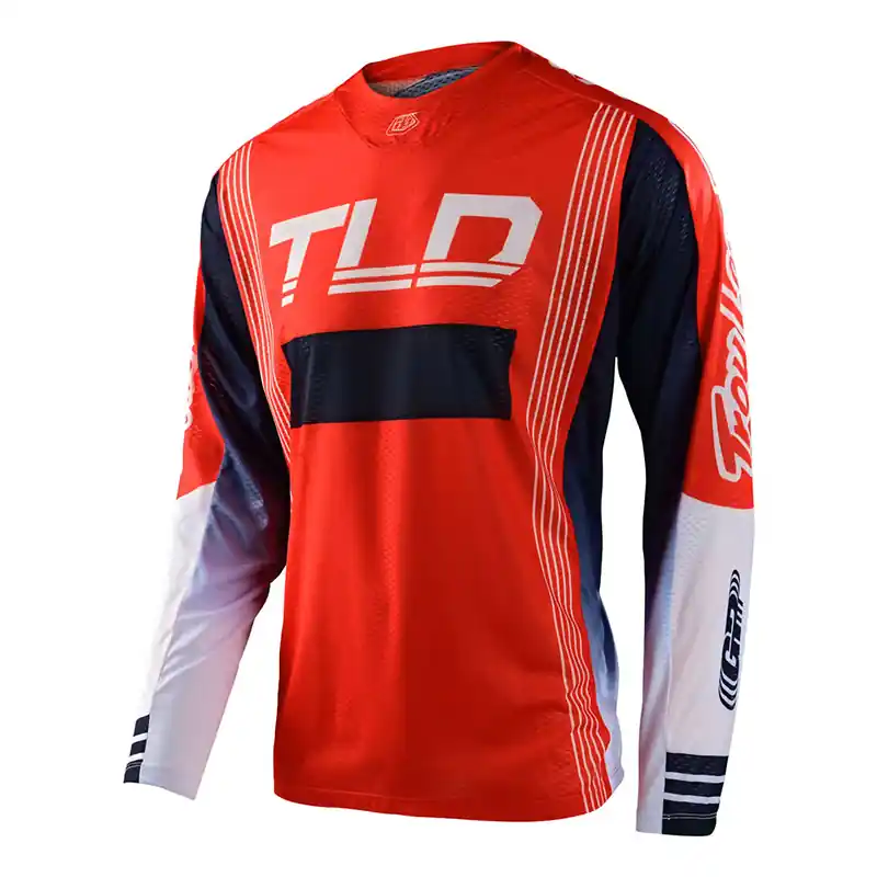 Maglia Troy Lee Designs GP Air Rhythm arancio-S Economico