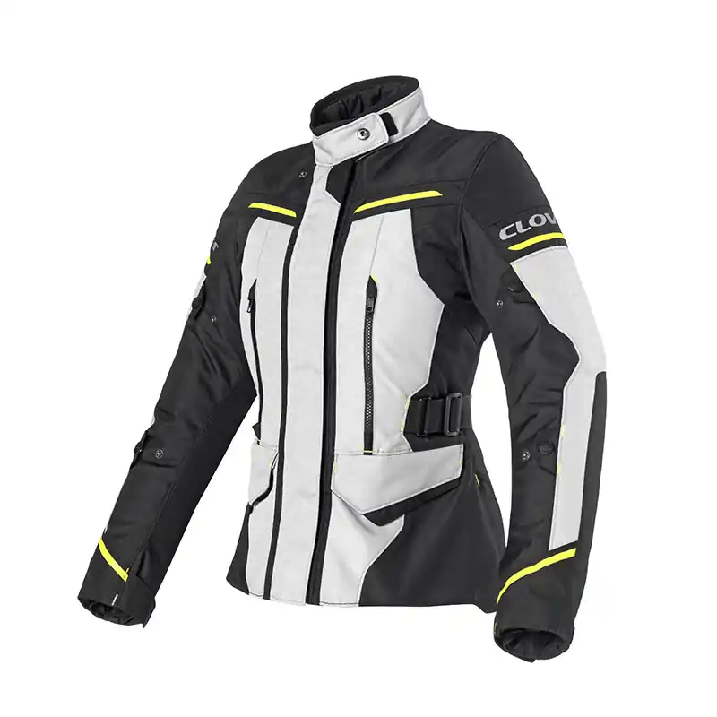 Miglior Prezzo Giacca Donna Clover Storm 4 WP grigio giallo-S