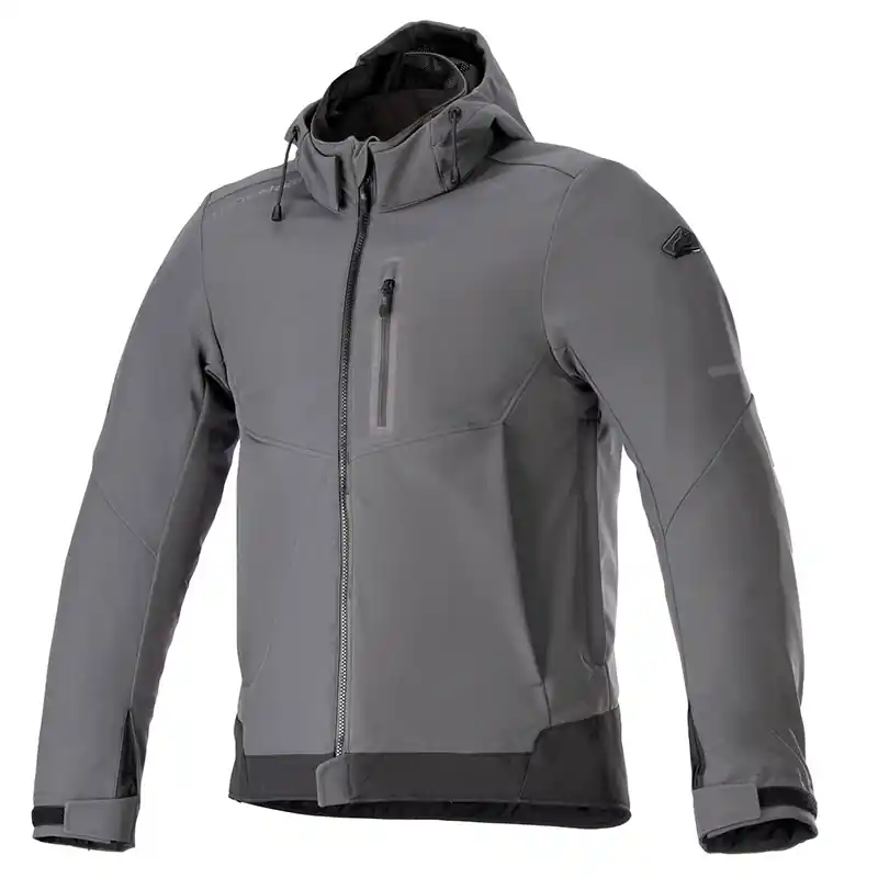 Occasione Alpinestars Neo Waterproof Hoodie tar grigio-2XL