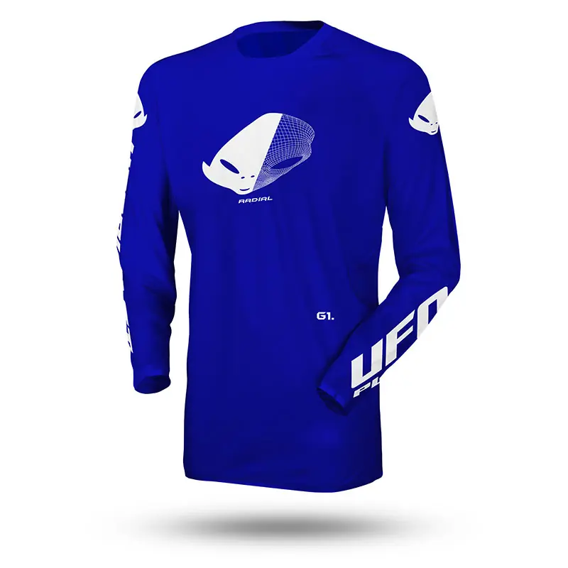 Maglia Ufo Radial Slim blu-M Nuovo Arrivo