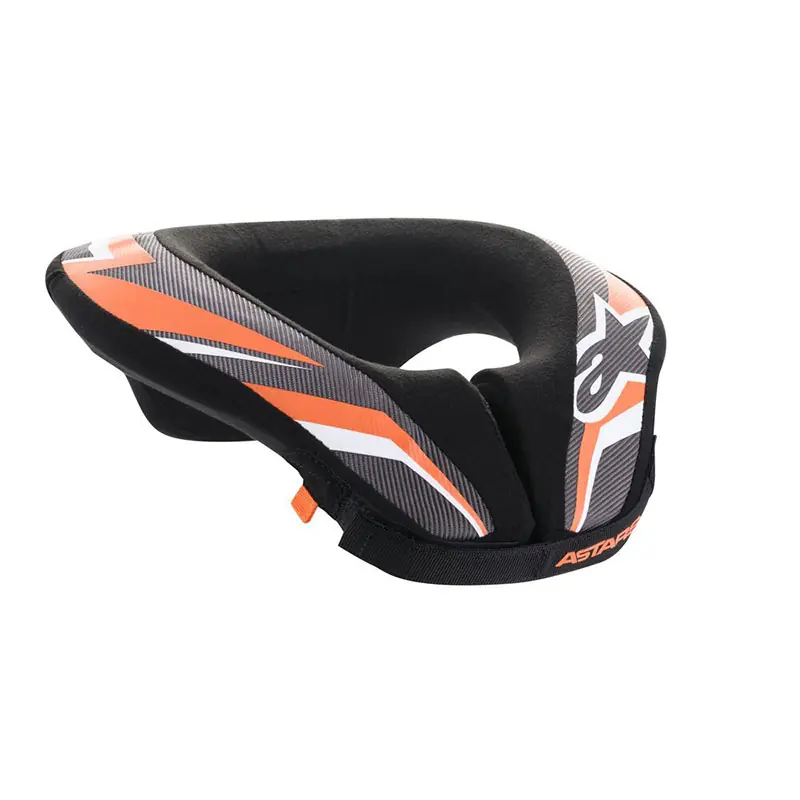 Alpinestars Sequence Youth Neck Roll nero arancio-S/M Prezzo Ridotto