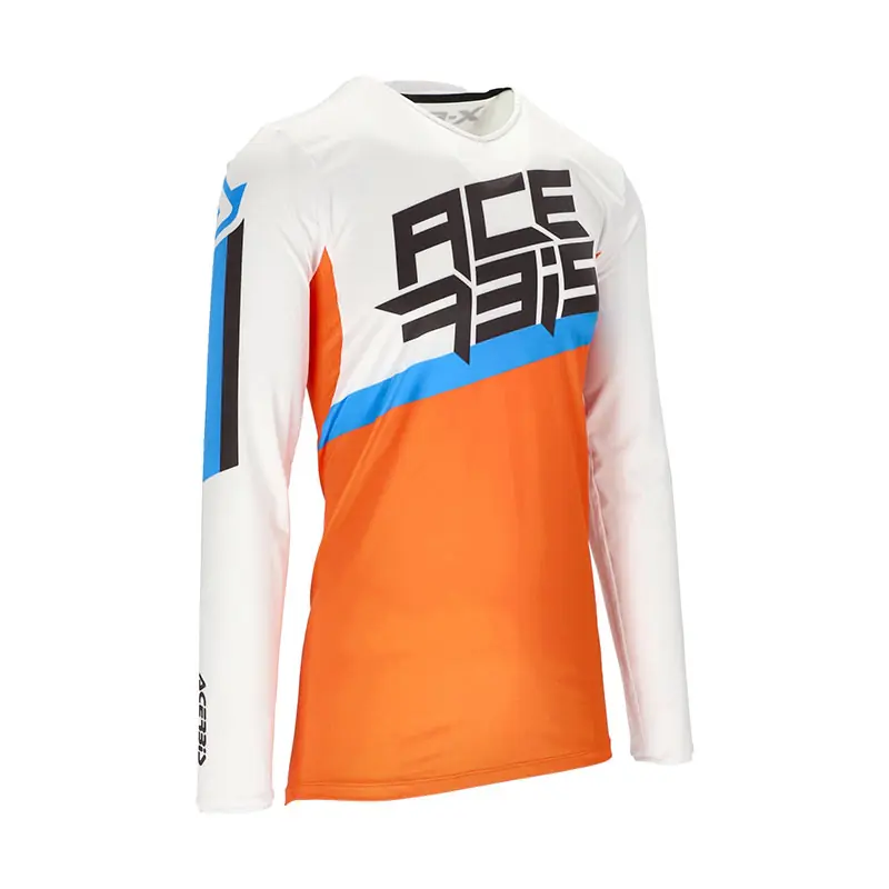 Più Venduto Maglia Acerbis X-Flex Four arancio bianco-L