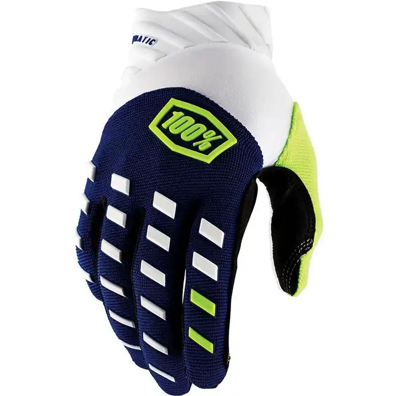 Saldi Guanti 100% Airmatic navy bianco-S