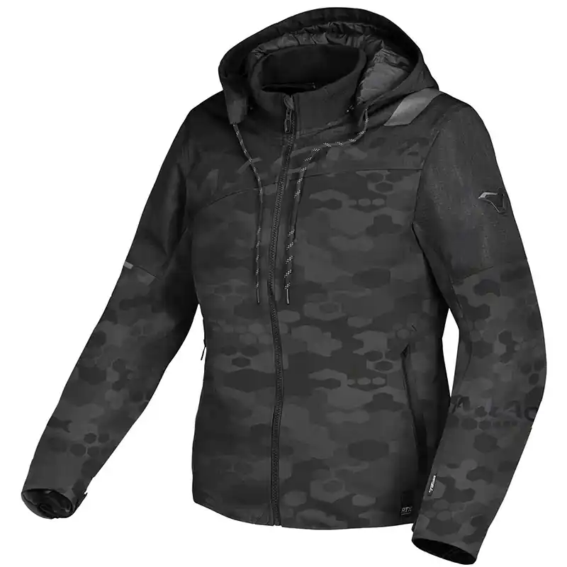 A Buon Prezzo Giacca Donna Macna Racoon nero grigio camo-XS