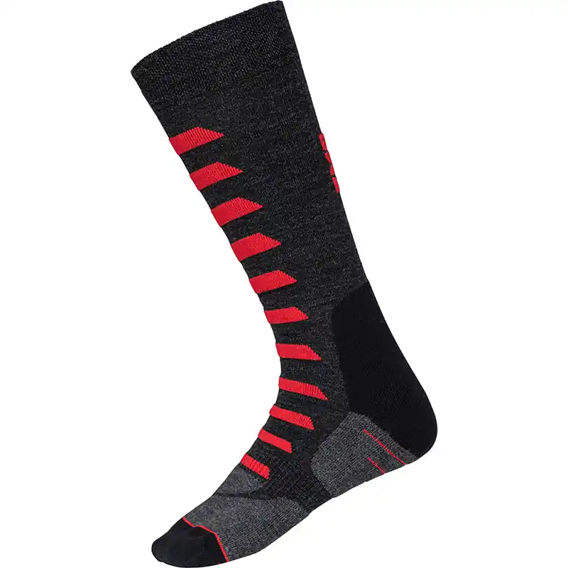 Esclusivo Calze IXS Merino 365 grigio rosso-36/38