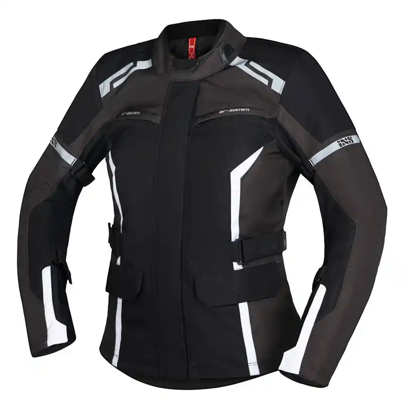 Giacca Donna IXS Tour Evans ST 2.0 grigio bianco-S Offerta Speciale